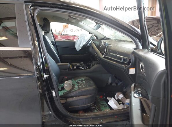 KNDPVCAG8P7040082 2023 KIA SPORTAGE HYBRID Black Вид салону спереду
