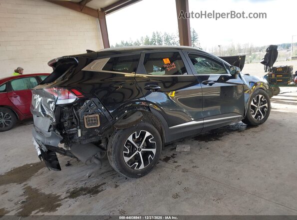 KNDPVCAG8P7040082 2023 KIA SPORTAGE HYBRID Black Задня права чверть