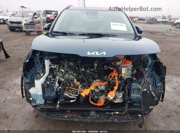 KNDPVCDG6R7134380 2024 KIA SPORTAGE HYBRID Синий Вид спереди
