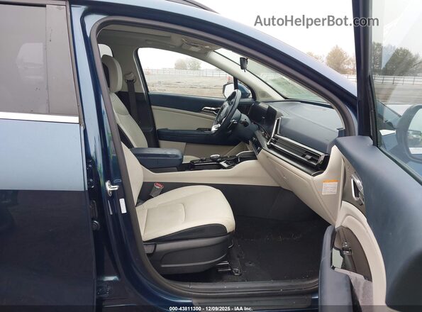 KNDPVCDG6R7134380 2024 KIA SPORTAGE HYBRID Синий Вид салона спереди