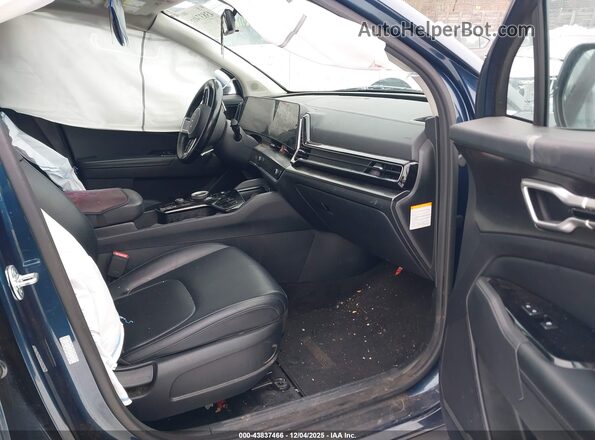 KNDPVCDG9R7156387 2024 KIA SPORTAGE HYBRID Синий Вид салона спереди