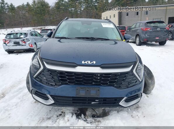 KNDPVCDG9R7156387 2024 KIA SPORTAGE HYBRID Синий Вид панели приборов