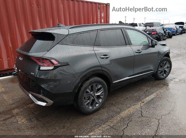 KNDPXCDG0R7122252 2024 KIA SPORTAGE HYBRID Серый Задняя правая четверть