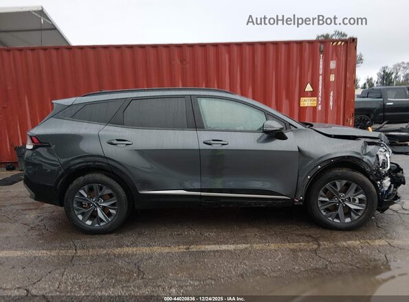KNDPXCDG0R7122252 2024 KIA SPORTAGE HYBRID Серый Вид задней части салона