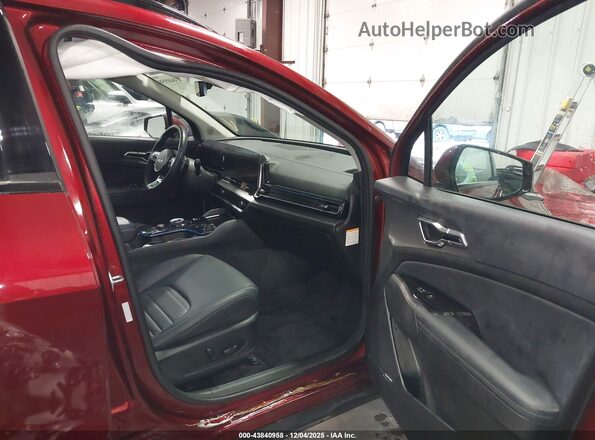 KNDPXCDG9R7161289 2024 KIA SPORTAGE HYBRID Maroon Vista interior delantera