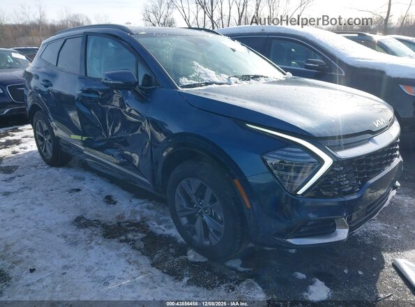 KNDPXCDG9S7175232 2025 KIA SPORTAGE HYBRID Blue Delantero derecho