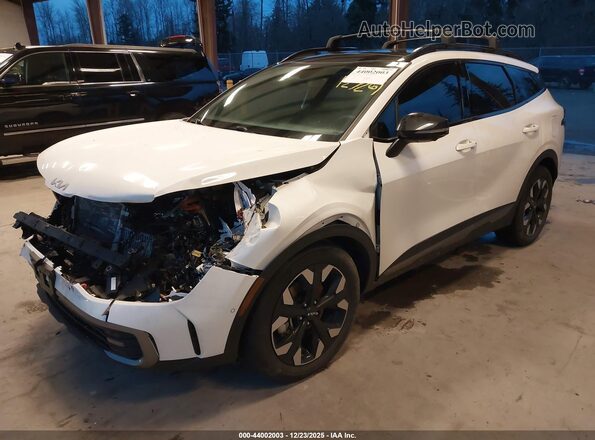 KNDPZDAH2P7034569 2023 KIA SPORTAGE PLUG-IN HYBRID White Передня ліва чверть