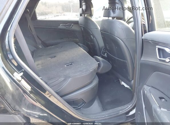 KNDPZDAH9P7053863 2023 KIA SPORTAGE PLUG-IN HYBRID Black Widok naklejki z numerem VIN