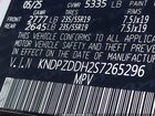 2025 Kia Sportage Plug-in Hybrid X-line Prestige Black vin: KNDPZDDH2S7265296