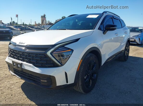 KNDPZDDH5S7215105 2025 KIA SPORTAGE PLUG-IN HYBRID Белый Передняя левая четверть
