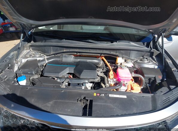 KNDRH4LG0P5224401 2023 KIA SORENTO HYBRID Gray Вид ззаду