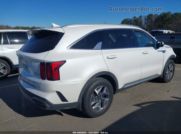 KNDRH4LG7M5050970 2021 KIA SORENTO HYBRID White Tył prawy