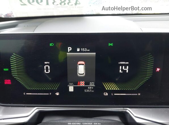 KNDRHDJG3S5410641 2025 KIA SORENTO HYBRID Синий Вид задних сидений