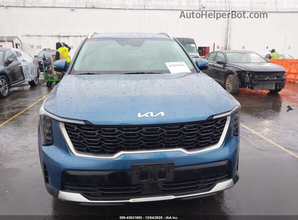 KNDRHDJG3S5410641 2025 KIA SORENTO HYBRID Синий Вид щитка приборов