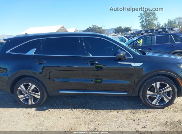 KNDRHDLG0P5202480 2023 KIA SORENTO HYBRID Черный Вид задней части салона