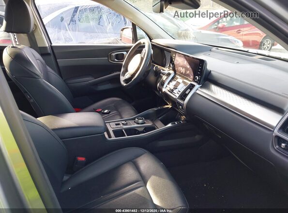 KNDRHDLG1P5209633 2023 KIA SORENTO HYBRID Gray Вид салону спереду