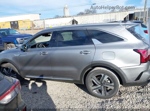 KNDRHDLG1P5209633 2023 KIA SORENTO HYBRID Gray Панорамний вид салону 360°