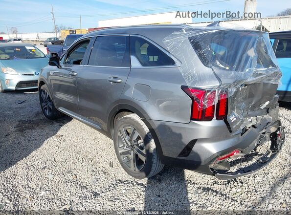 KNDRHDLG1P5209633 2023 KIA SORENTO HYBRID Gray Задня ліва чверть