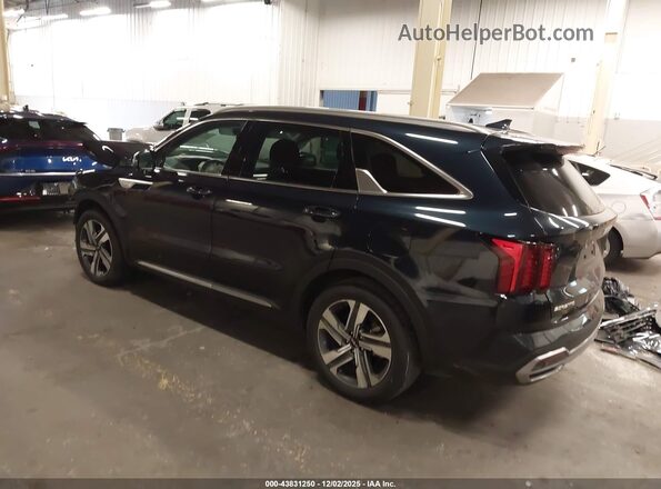 KNDRHDLG2P5129676 2023 KIA SORENTO HYBRID Синий Задняя левая четверть
