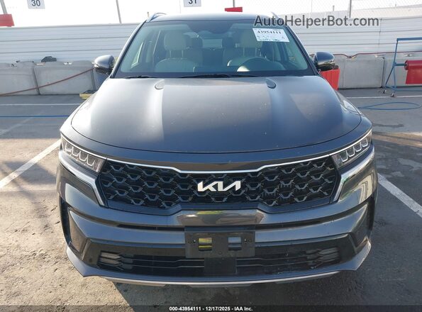 KNDRHDLG2P5211245 2023 KIA SORENTO HYBRID Black Вид щитка приладів