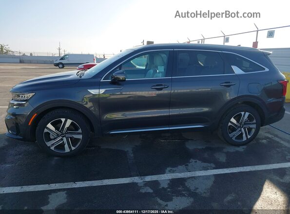 KNDRHDLG2P5211245 2023 KIA SORENTO HYBRID Black Панорамний вид салону 360°