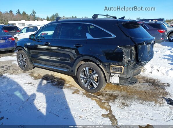 KNDRHDLG6R5248477 2024 KIA SORENTO HYBRID Черный Задняя левая четверть