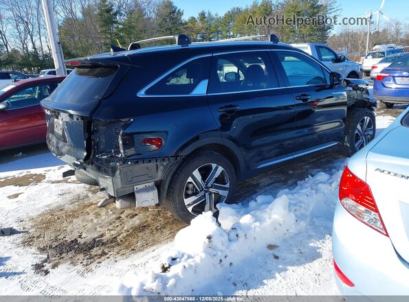 KNDRHDLG6R5248477 2024 KIA SORENTO HYBRID Черный Задняя правая четверть