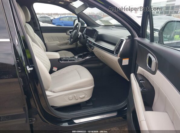 KNDRKDJG2S5347436 2025 KIA SORENTO HYBRID Черный Вид салона спереди