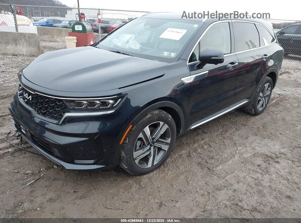 KNDRKDLG8P5220193 2023 KIA SORENTO HYBRID Черный Передняя левая четверть