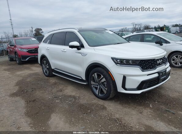 KNDRKDLGXP5204058 2023 KIA SORENTO HYBRID White Передня права чверть