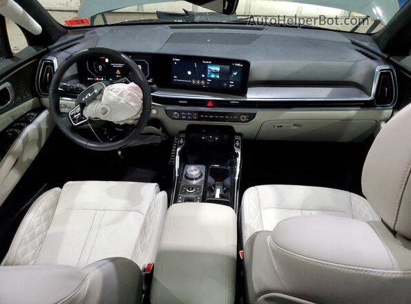 KNDRMDJHXS5404579 2025 KIA SORENTO Green Вид панелі приладів