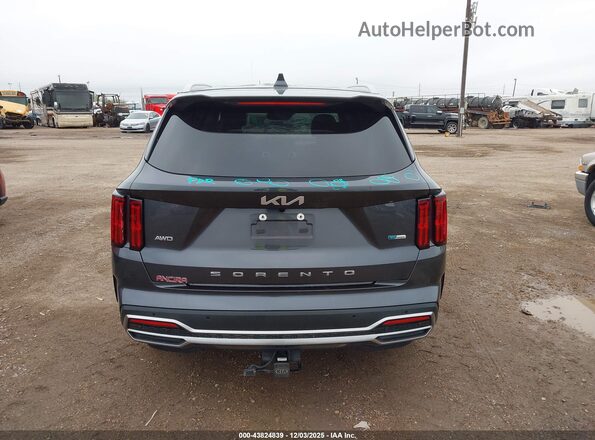 KNDRMDLH8N5118876 2022 KIA SORENTO PLUG-IN HYBRID Серый 