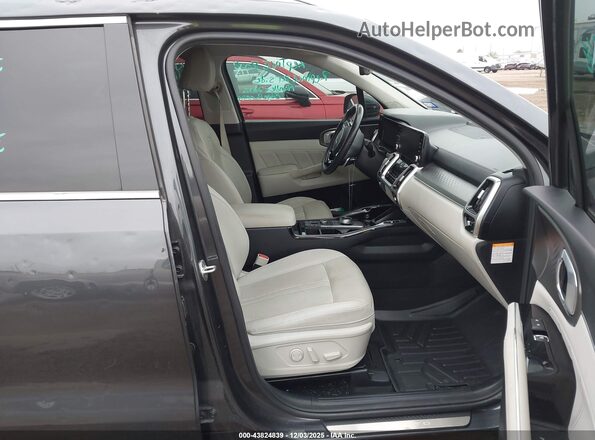 KNDRMDLH8N5118876 2022 KIA SORENTO PLUG-IN HYBRID Серый Вид салона спереди