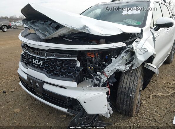 KNDRMDLHXP5195025 2023 KIA SORENTO PLUG-IN HYBRID White Widok z przodu