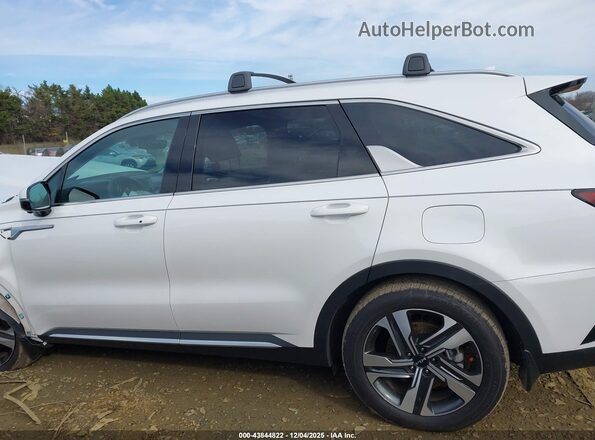 KNDRMDLHXP5195025 2023 KIA SORENTO PLUG-IN HYBRID White Widok wnętrza 360 stopni