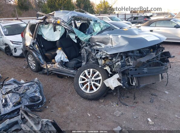 KNMAT2MT2KP530265 2019 NISSAN ROGUE Серебряный Передняя правая четверть