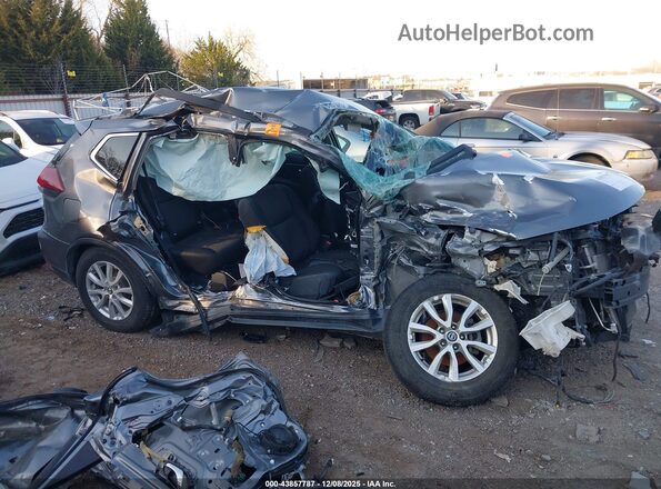 KNMAT2MT2KP530265 2019 NISSAN ROGUE Серебряный Панорамный вид салона 360°