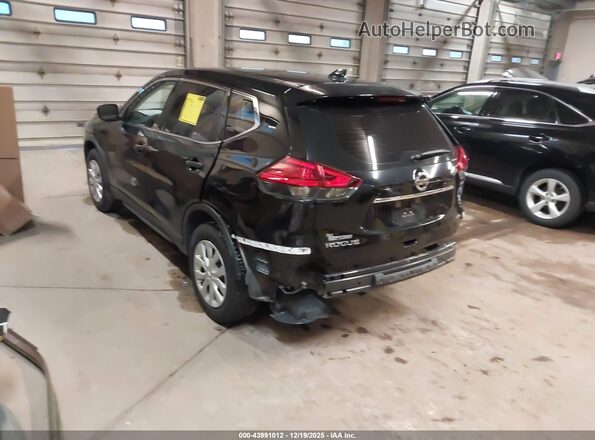 KNMAT2MV1HP548508 2017 NISSAN ROGUE Black უკანა მარცხენა