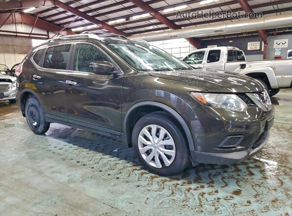 KNMAT2MV6GP660784 2016 NISSAN ROGUE Black Delantero derecho