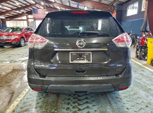 KNMAT2MV6GP660784 2016 NISSAN ROGUE Black Vista trasera