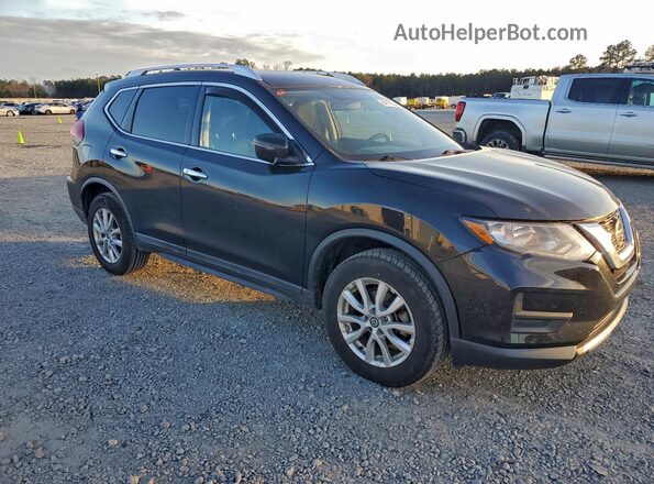 KNMAT2MV6JP528227 2018 NISSAN ROGUE Black Առջևի աջ