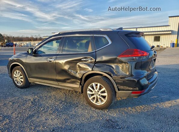 KNMAT2MV6JP528227 2018 NISSAN ROGUE Black Հետևի ձախ