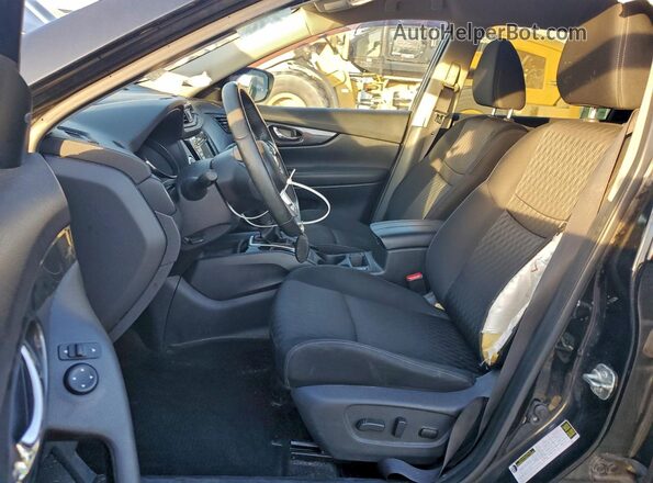 KNMAT2MV6JP528227 2018 NISSAN ROGUE Black Սալոնի դիմացի տեսք