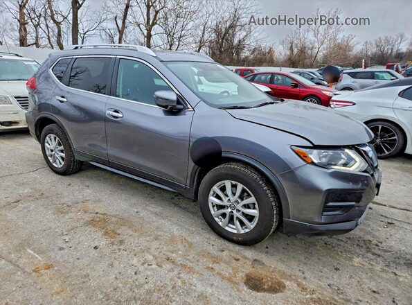 KNMAT2MV8HP506157 2017 NISSAN ROGUE Black Przód prawy