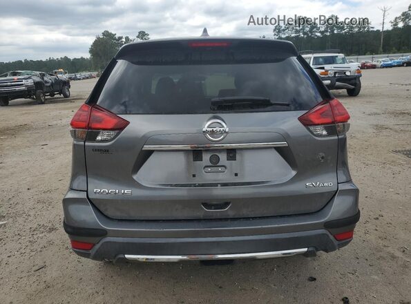 KNMAT2MV9JP560525 2018 NISSAN ROGUE Charcoal Rear view