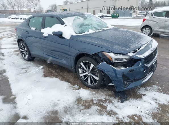 LPSED3KA2ML018305 2021 POLESTAR 2 Gray Przód prawy