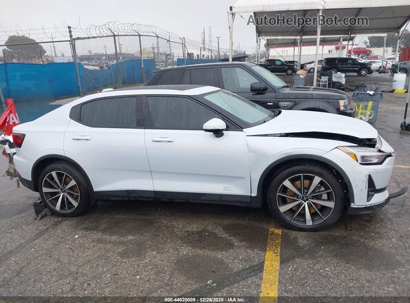LPSEG3KA3NL072611 2022 POLESTAR 2 Gray Widok wnętrza z tyłu