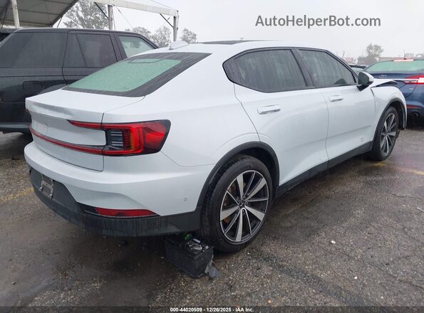 LPSEG3KA3NL072611 2022 POLESTAR 2 Gray Tył prawy