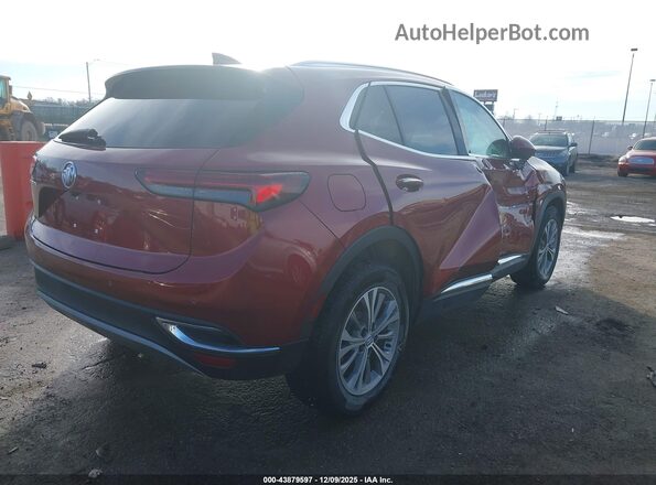 LRBAZLR41ND126786 2022 BUICK ENVISION Red Задня права чверть