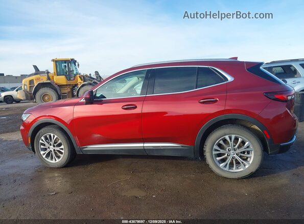 LRBAZLR41ND126786 2022 BUICK ENVISION Red Панорамний вид салону 360°